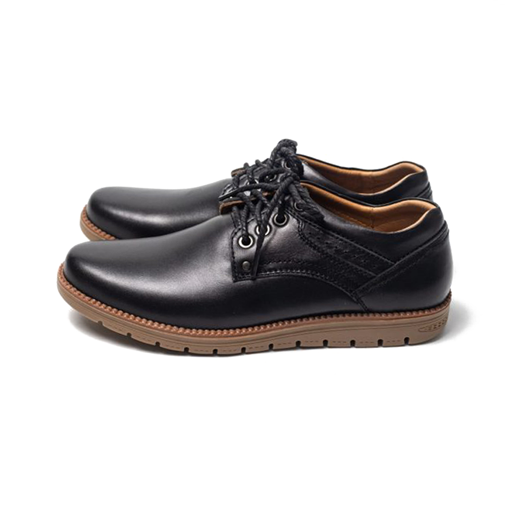 GIÀY DERBY DA BÒ ĐẾ NÂU GF02