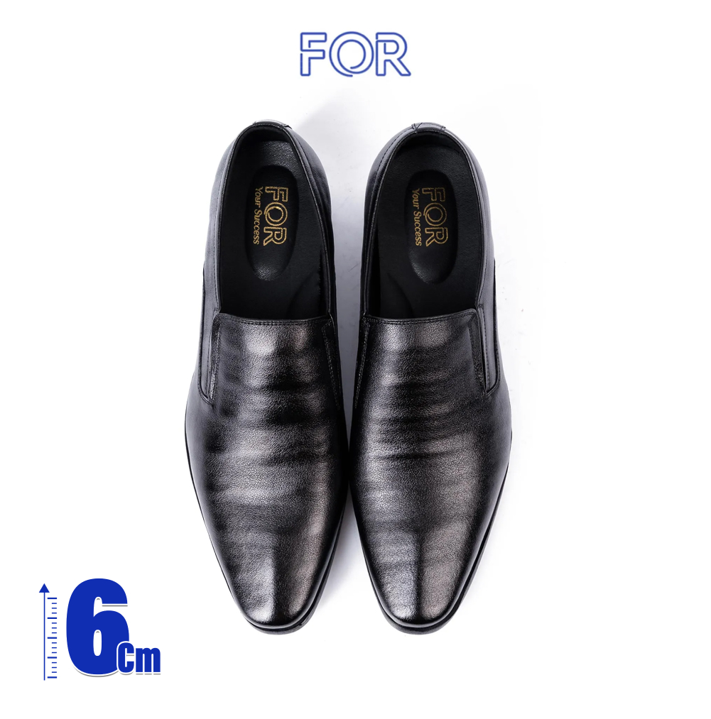 GIÀY LOAFER DA BÒ TĂNG CHIỀU CAO DNLF01