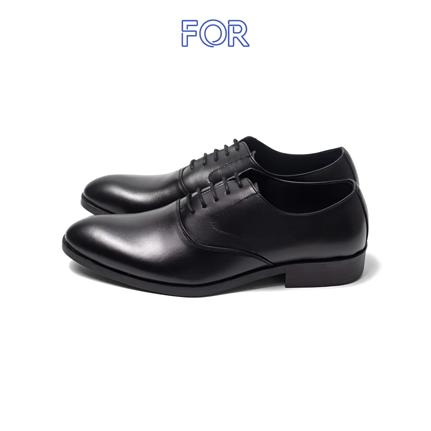 GIÀY PLAIN-TOE OXFORD DA BÒ OF02