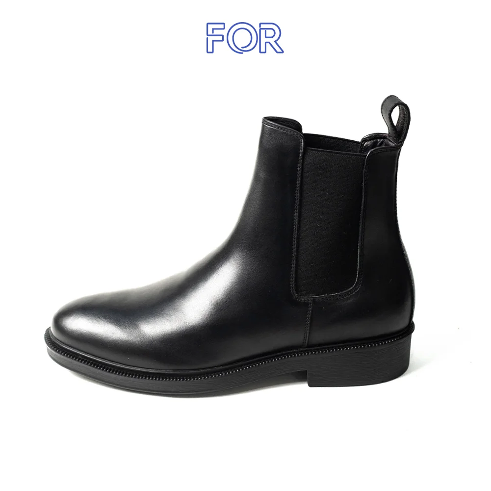 GIÀY CHELSEA BOOTS ĐẾ CAO SU CBF02