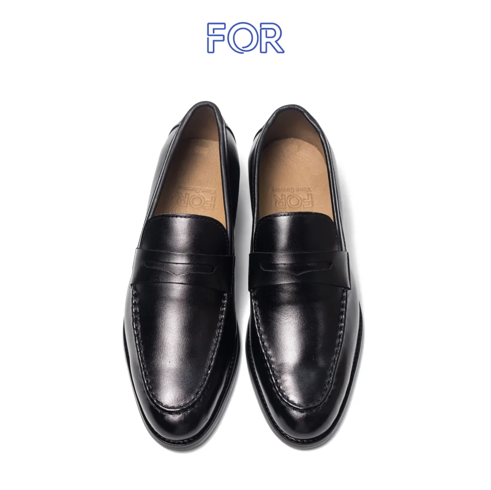 GIÀY LƯỜI PENNY LOAFERS MÀU ĐEN  PLF13