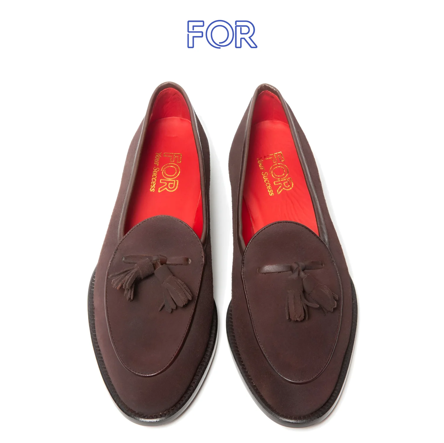 GIÀY LƯỜI TASSEL BELGIAN LOAFERS DA  LỘN RLF03