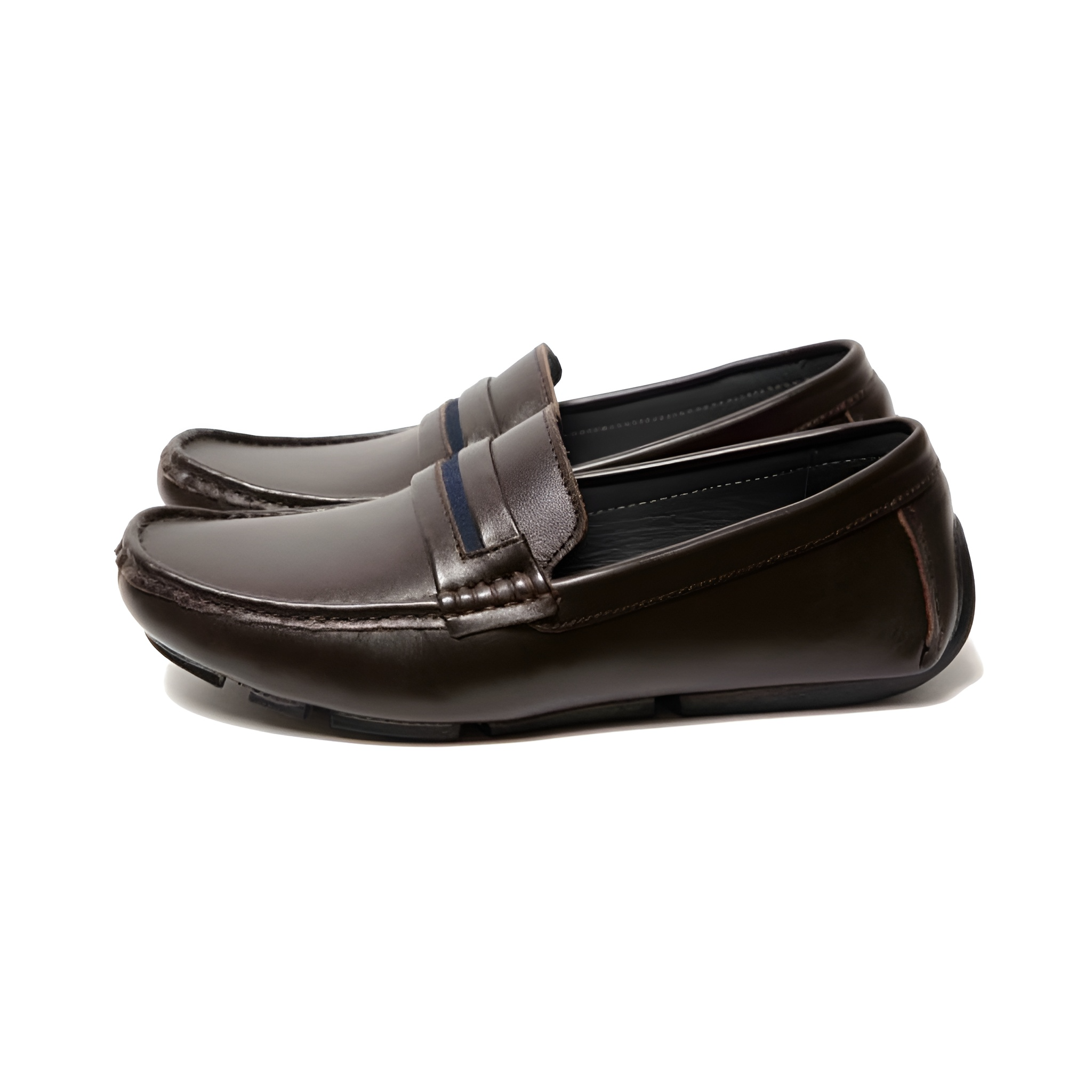 GIÀY LƯỜI MOCCASIN DA BÒ MÀU NÂU MF40