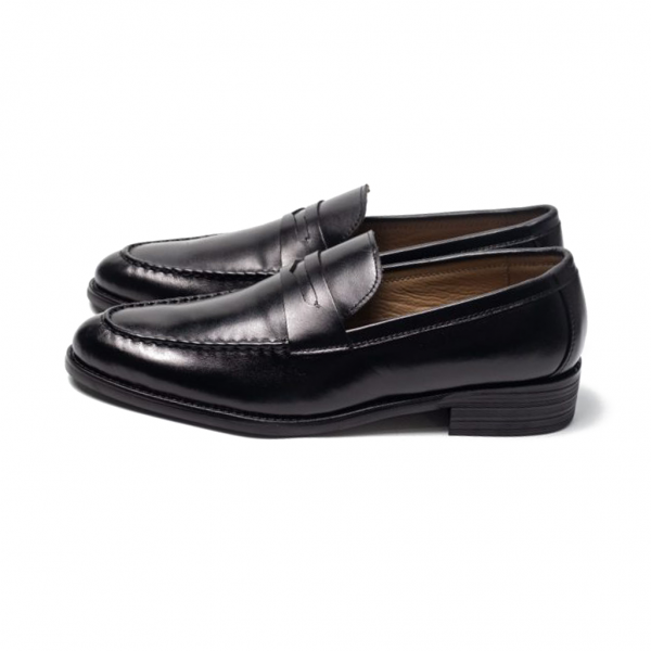 GIÀY LƯỜI PENNY LOAFERS MÀU ĐEN PLF13