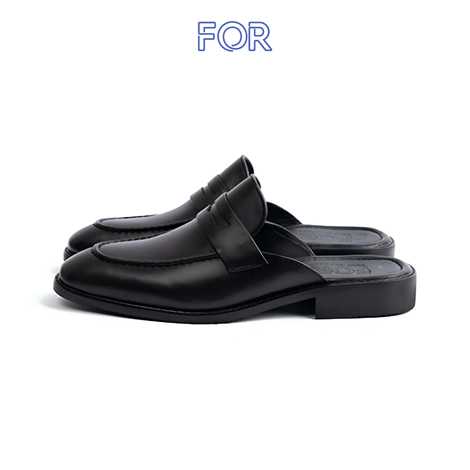 SỤC PENNY MULES DA BÒ MŨI THUÔN SF22