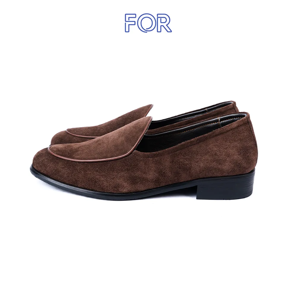 GIÀY BELGIAN LOAFER DA LỘN BLF03