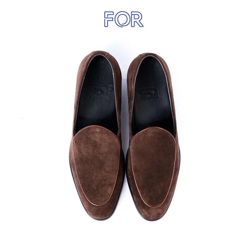 GIÀY BELGIAN LOAFER DA LỘN BLF03