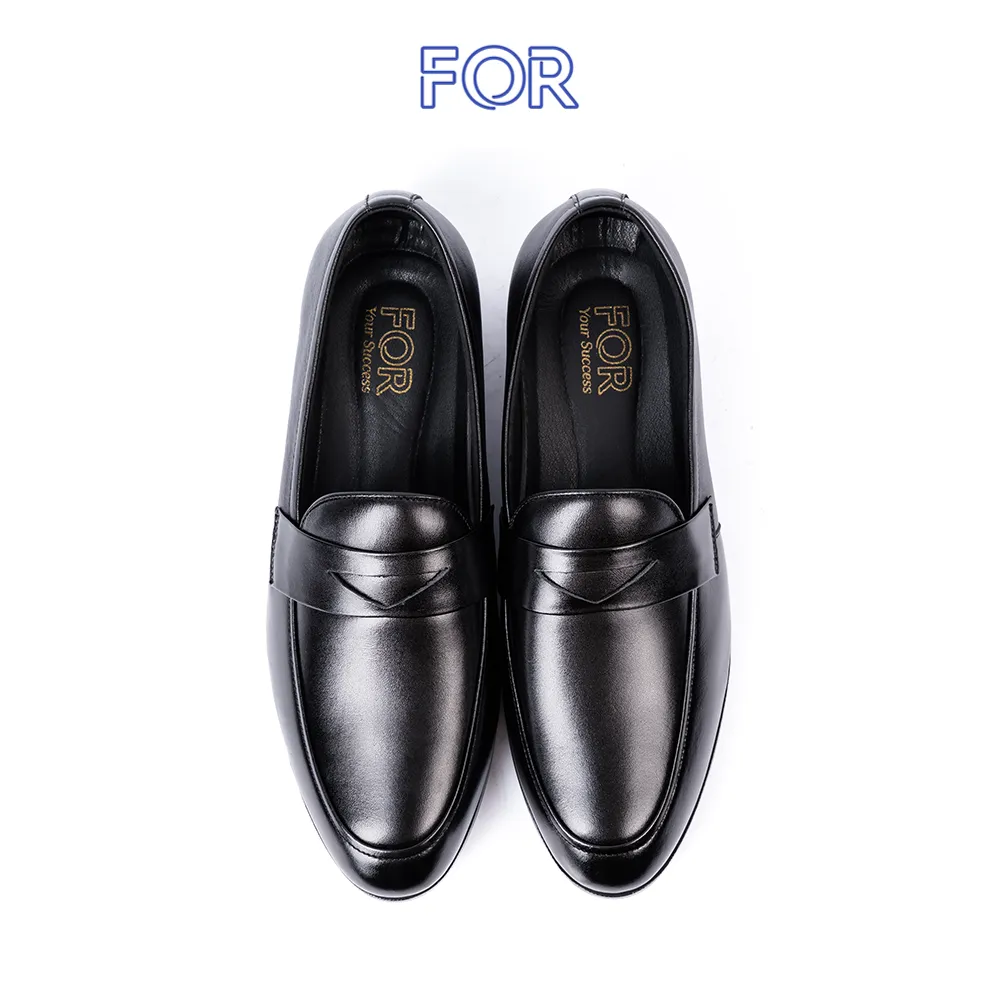 GIÀY LƯỜI PENNY LOAFERS MÀU ĐEN PLF07