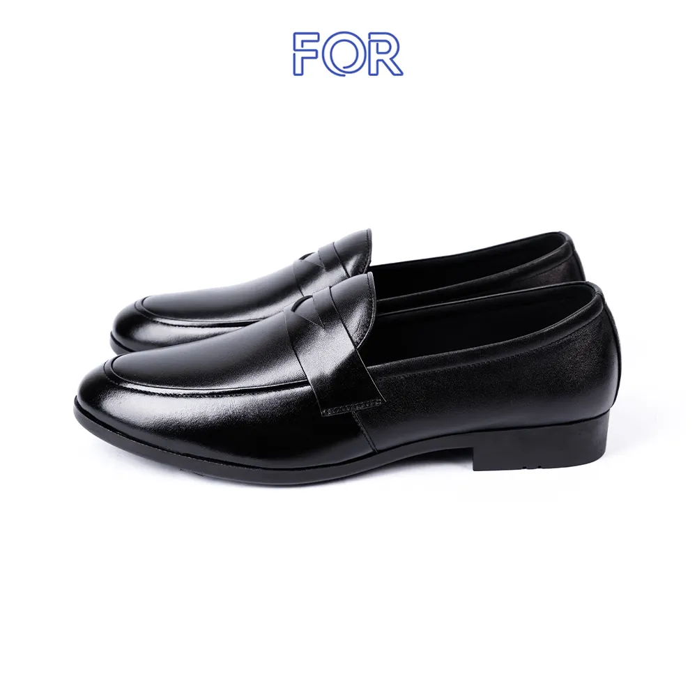 GIÀY LƯỜI PENNY LOAFERS MÀU ĐEN PLF07