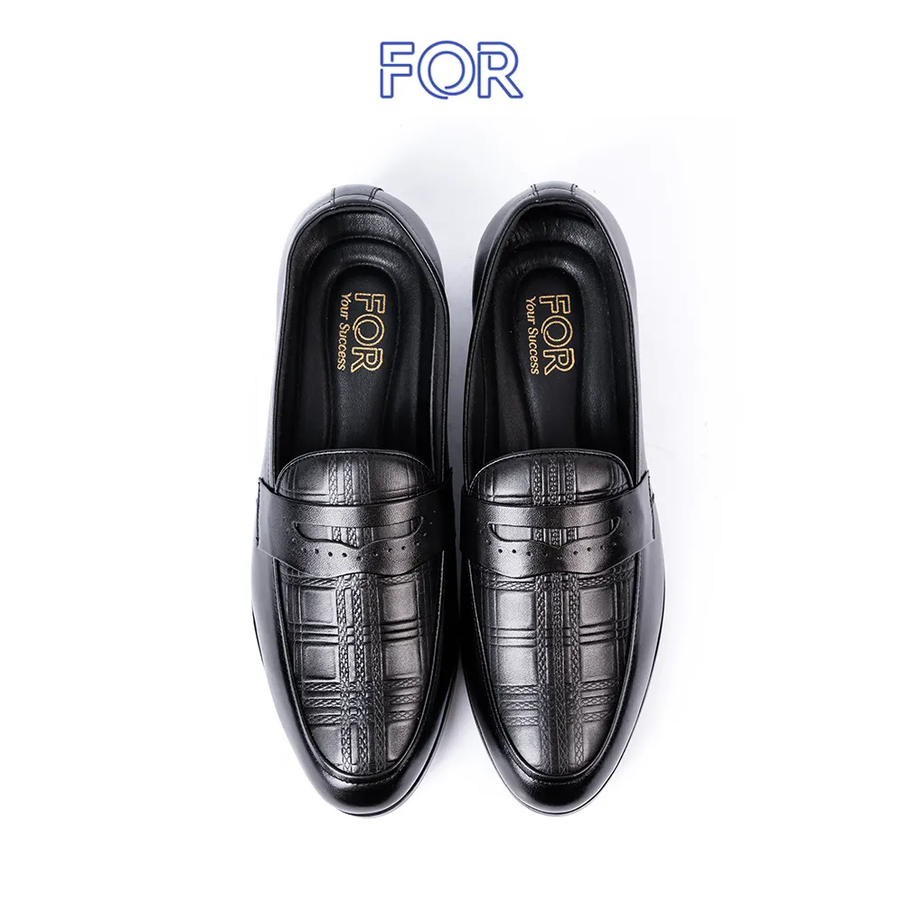GIÀY LƯỜI PENNY LOAFERS VÂN KẺ  PLF21