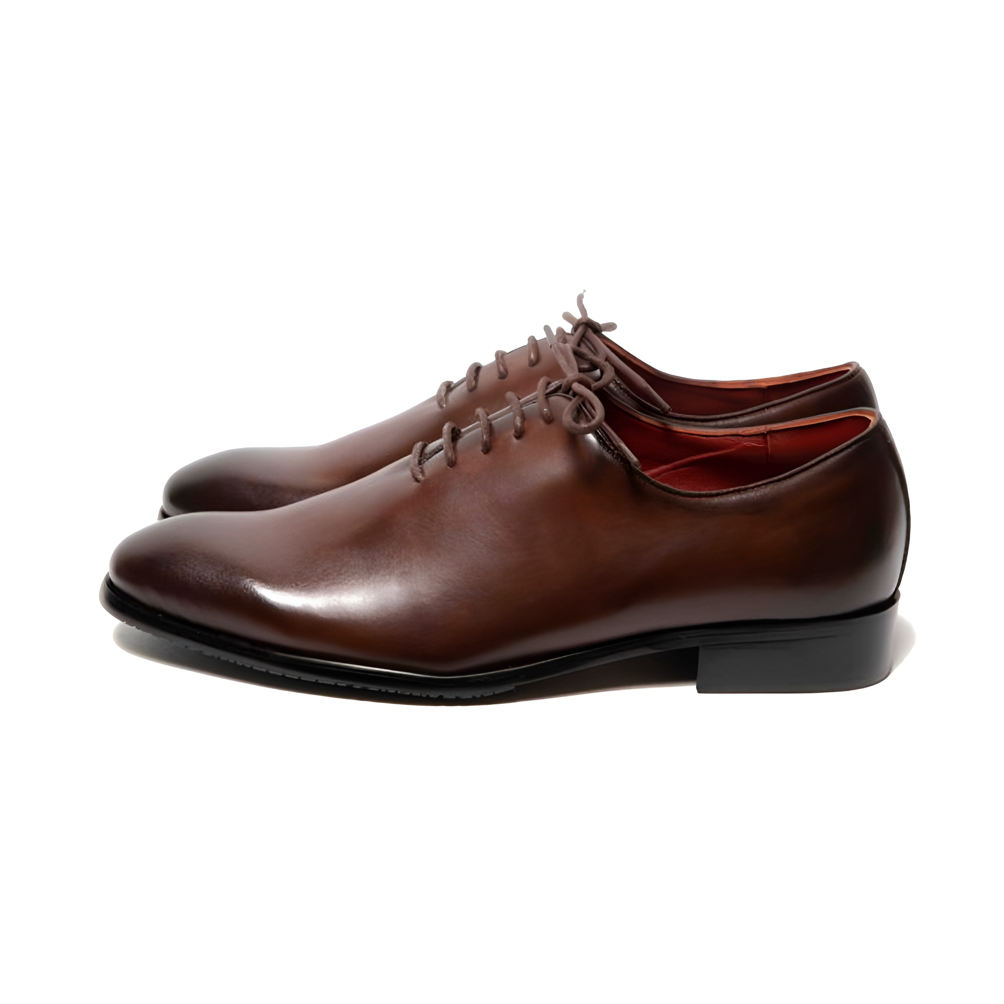 GIÀY WHOLECUT OXFORD DA BÒ Ý MÀU PATINA ROF01