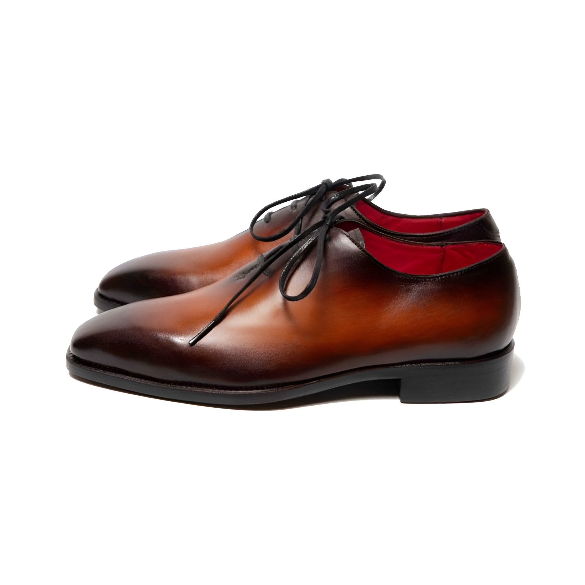 GIÀY WHOLECUT OXFORD DA BÒ Ý MÀU PATINA ROF03