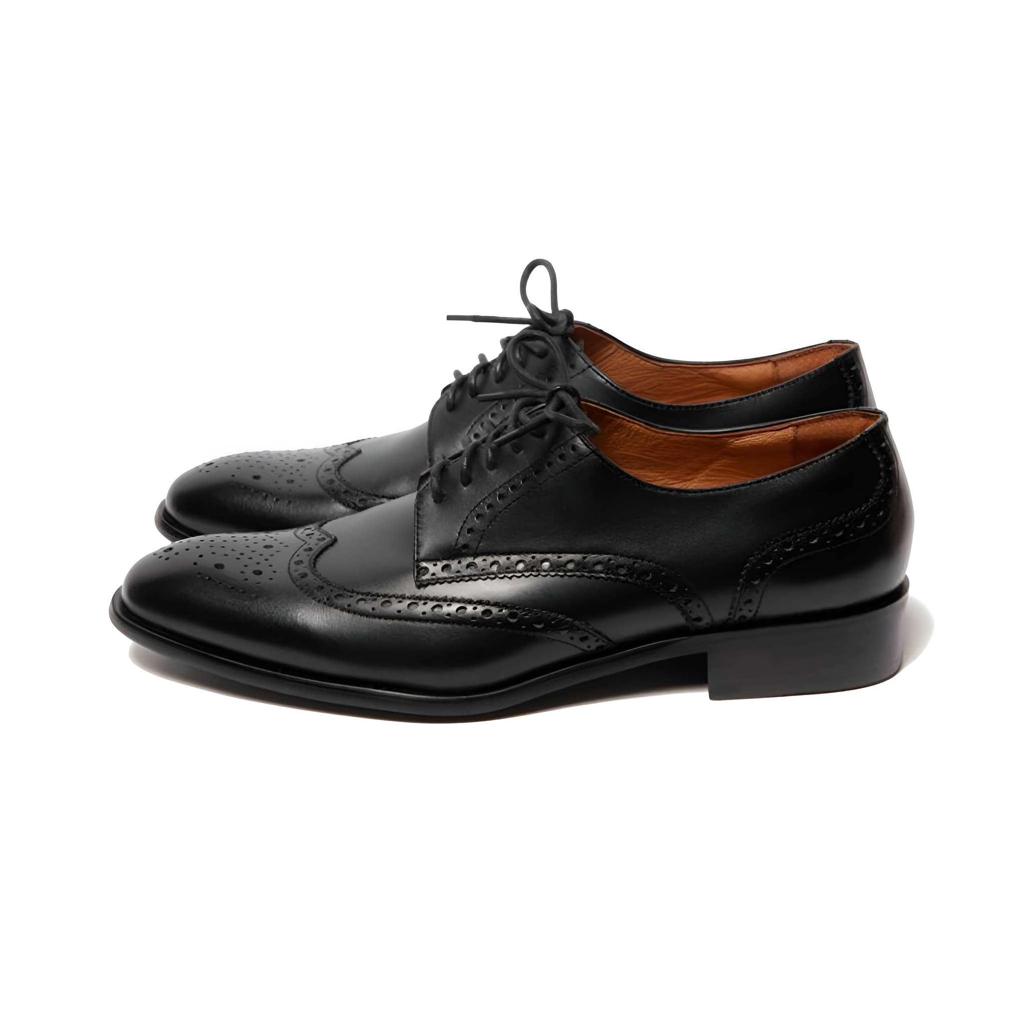 GIÀY WINGTIP DERBY MÀU ĐEN DF20