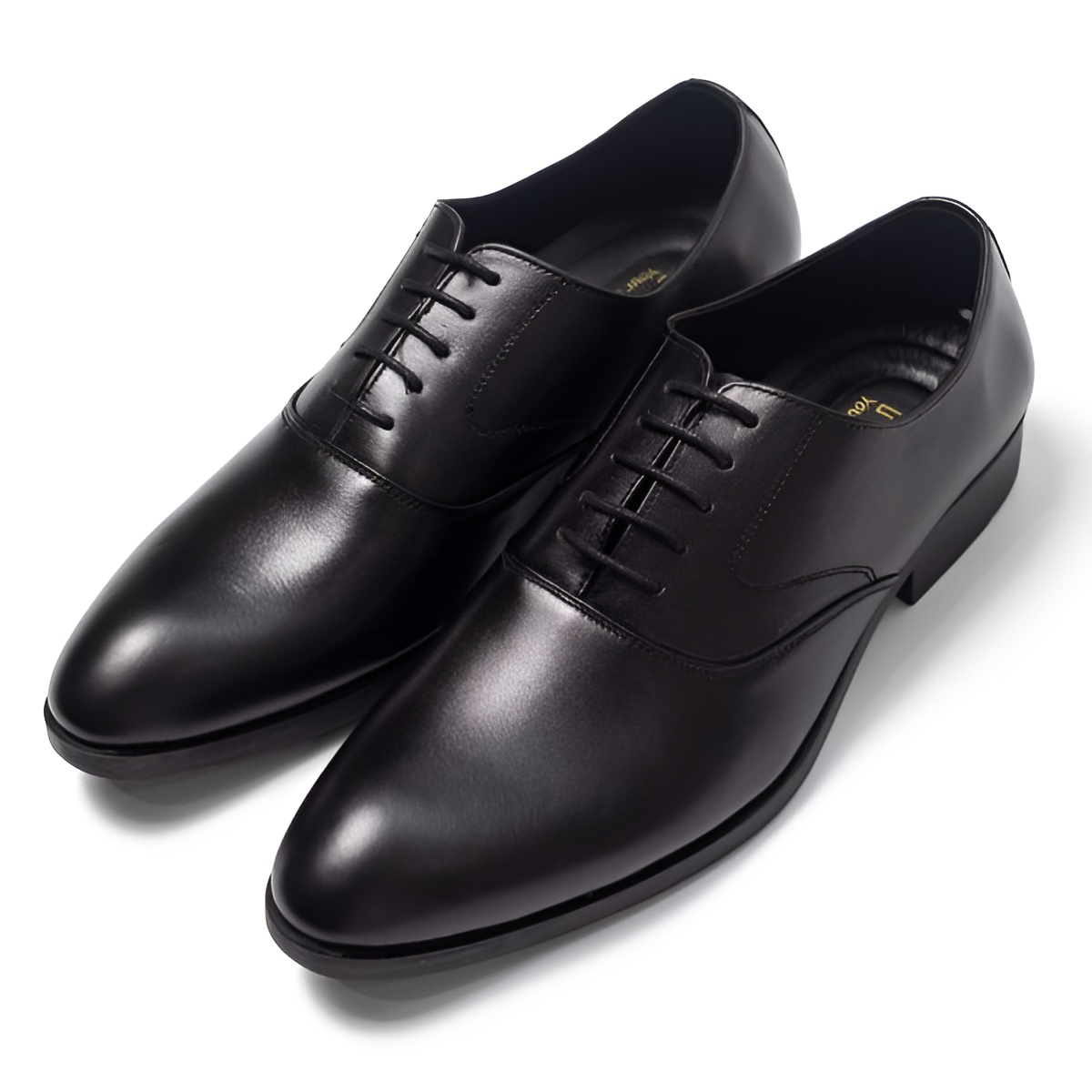 GIÀY PLAIN-TOE OXFORD DA BÒ OF02