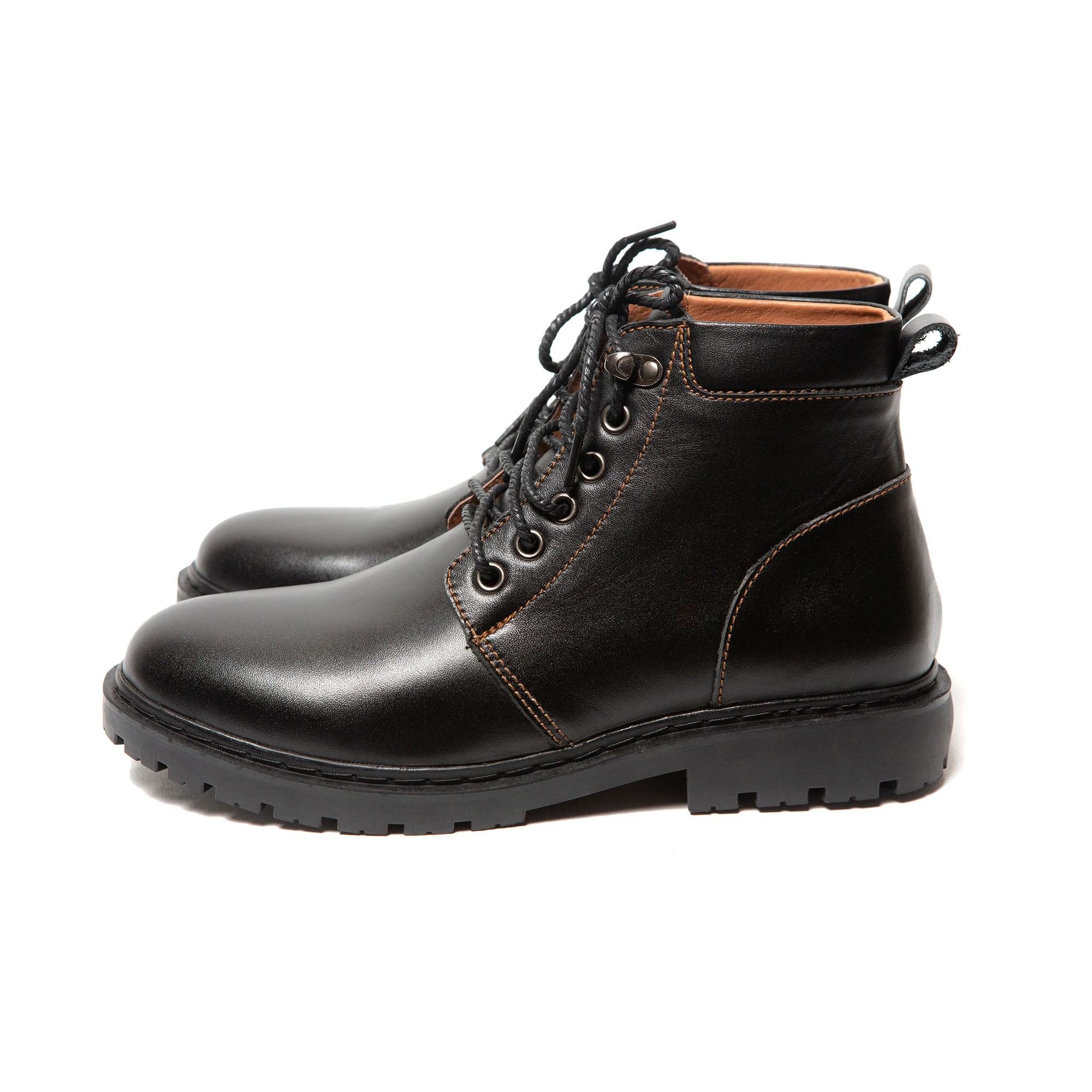GIÀY BOOTS ĐẾ ĐỐC MÀU ĐEN BF07
