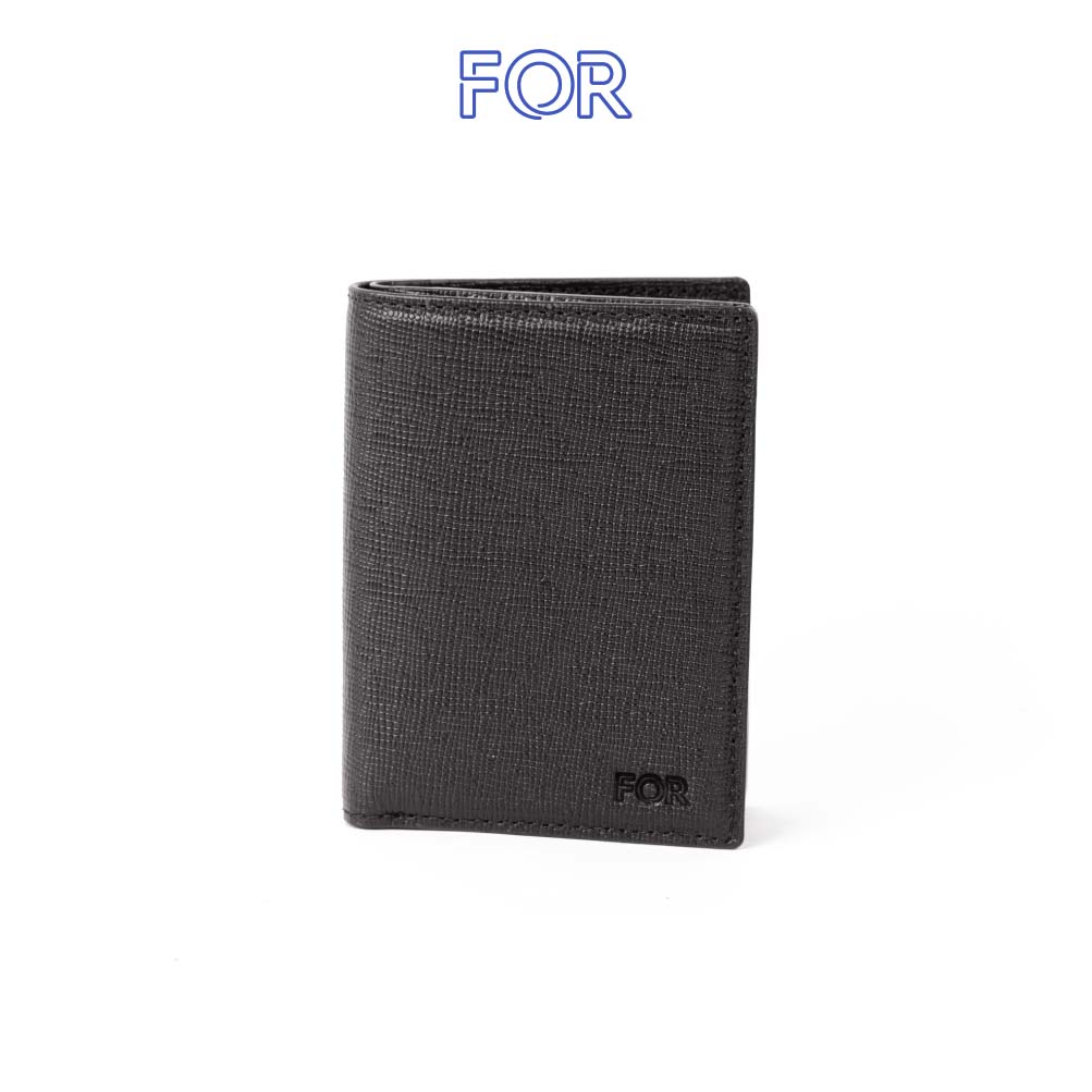 VÍ MINI DA BÒ VÂN EPSOM KIỂU DÁNG BASIC V92D-D