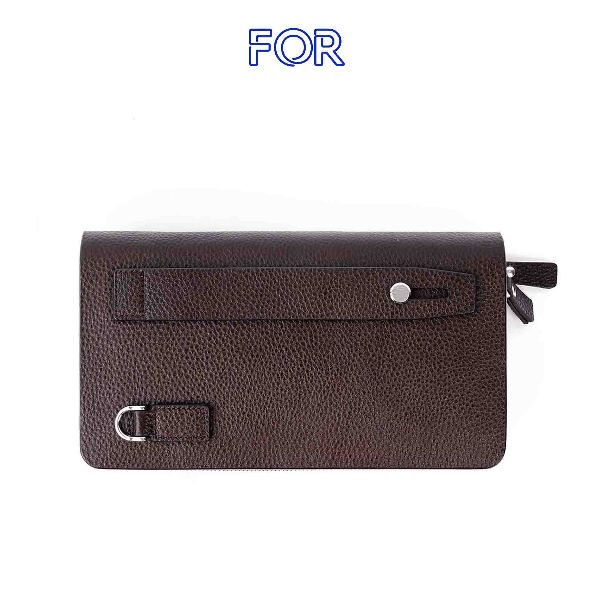 CLUTCH DA BÒ MILL HẠT KHÓA 2 ZIP C04N-N