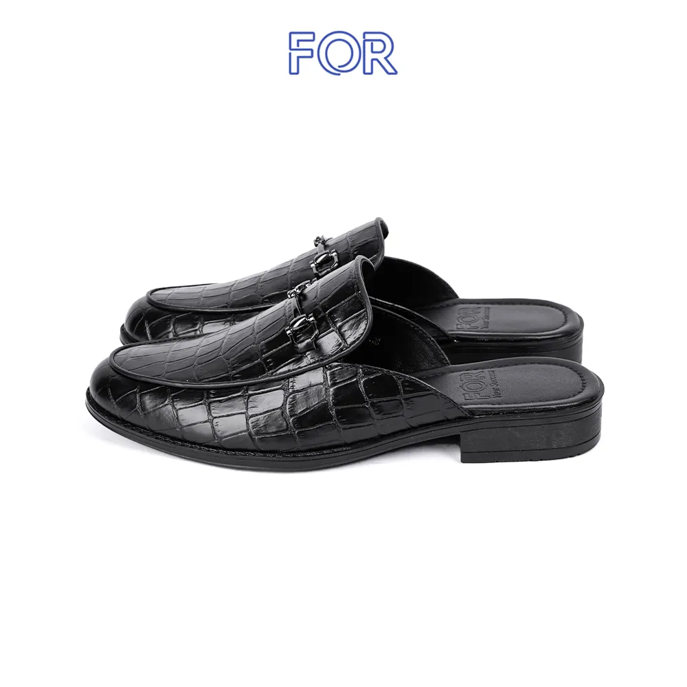 SỤC HORSEBIT MULES DA BÒ VÂN CÁ SẤU SF16