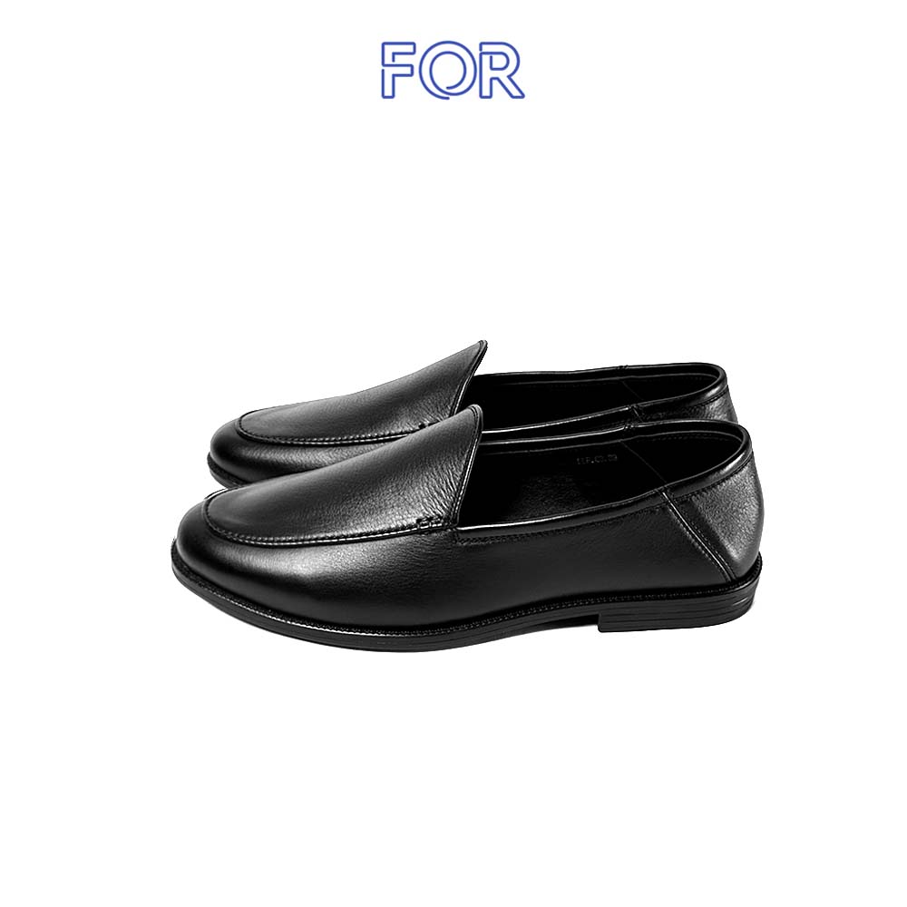 GIÀY LƯỜI BASIC LOAFERS DA BÒ MILL ĐẾ SIÊU NHẸ BLF03