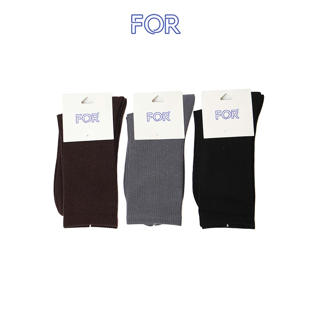 TẤT FOR COTTON SỌC DỌC CỔ CAO TSD01