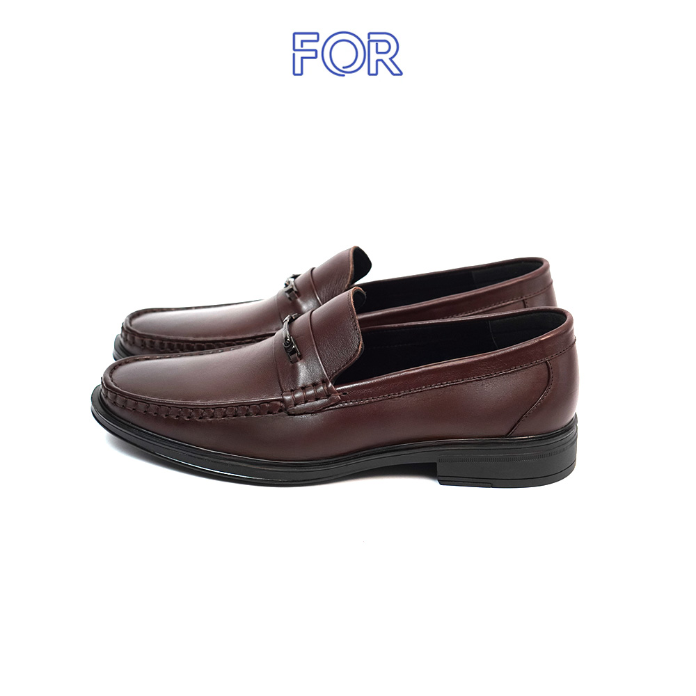 GIÀY HORSEBIT LOAFER DA BÒ MÀU NÂU HLF11